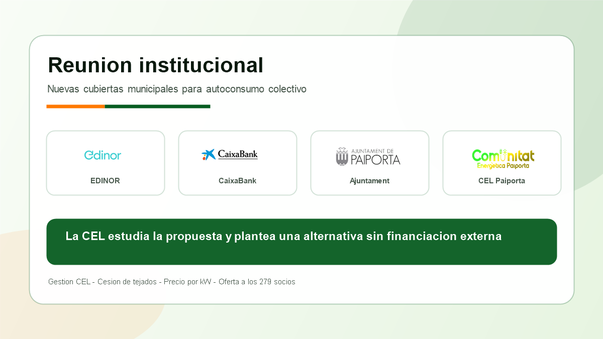 Reunió sobre noves cobertes municipals